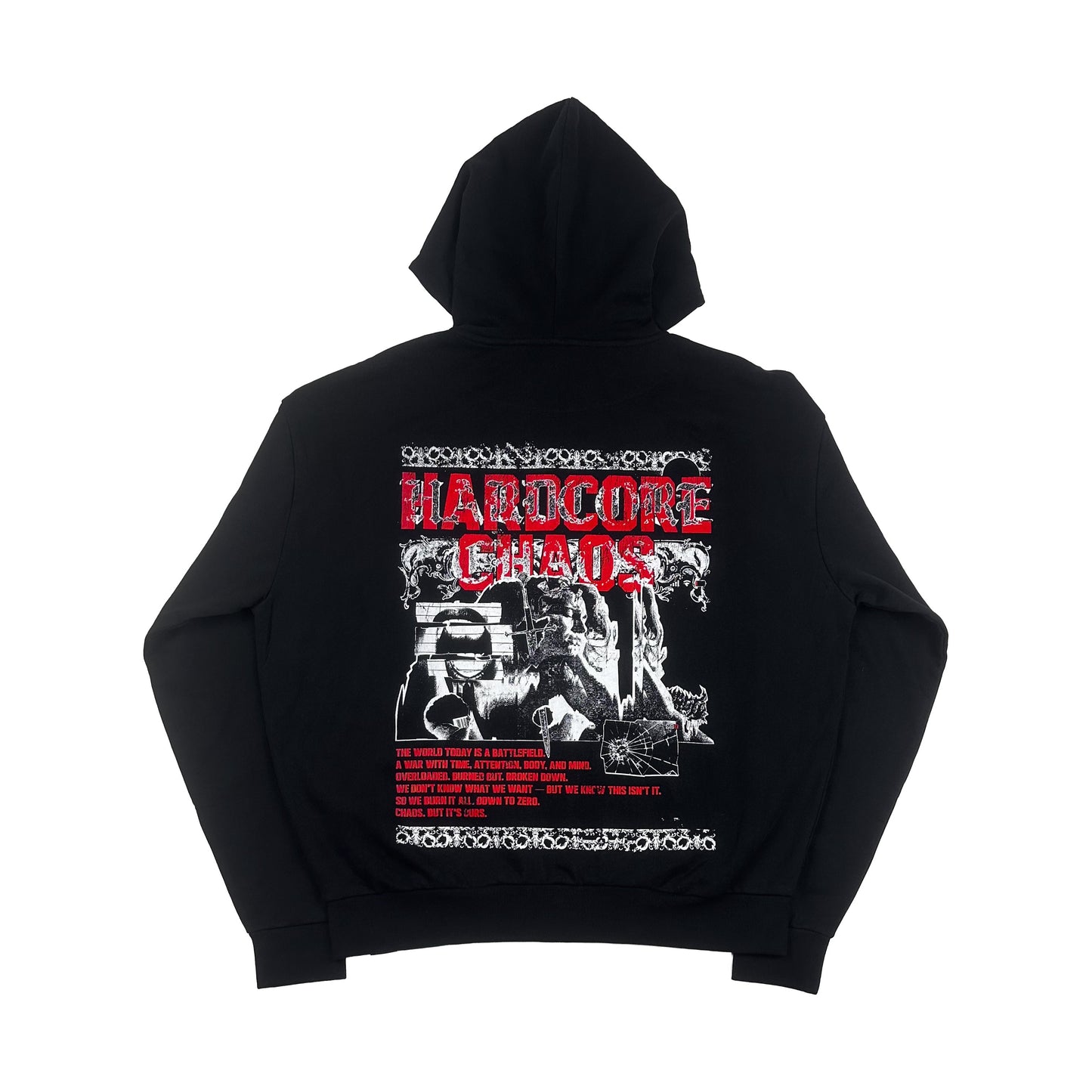 HARDCORE CHAOS - ZIP HOODIE
