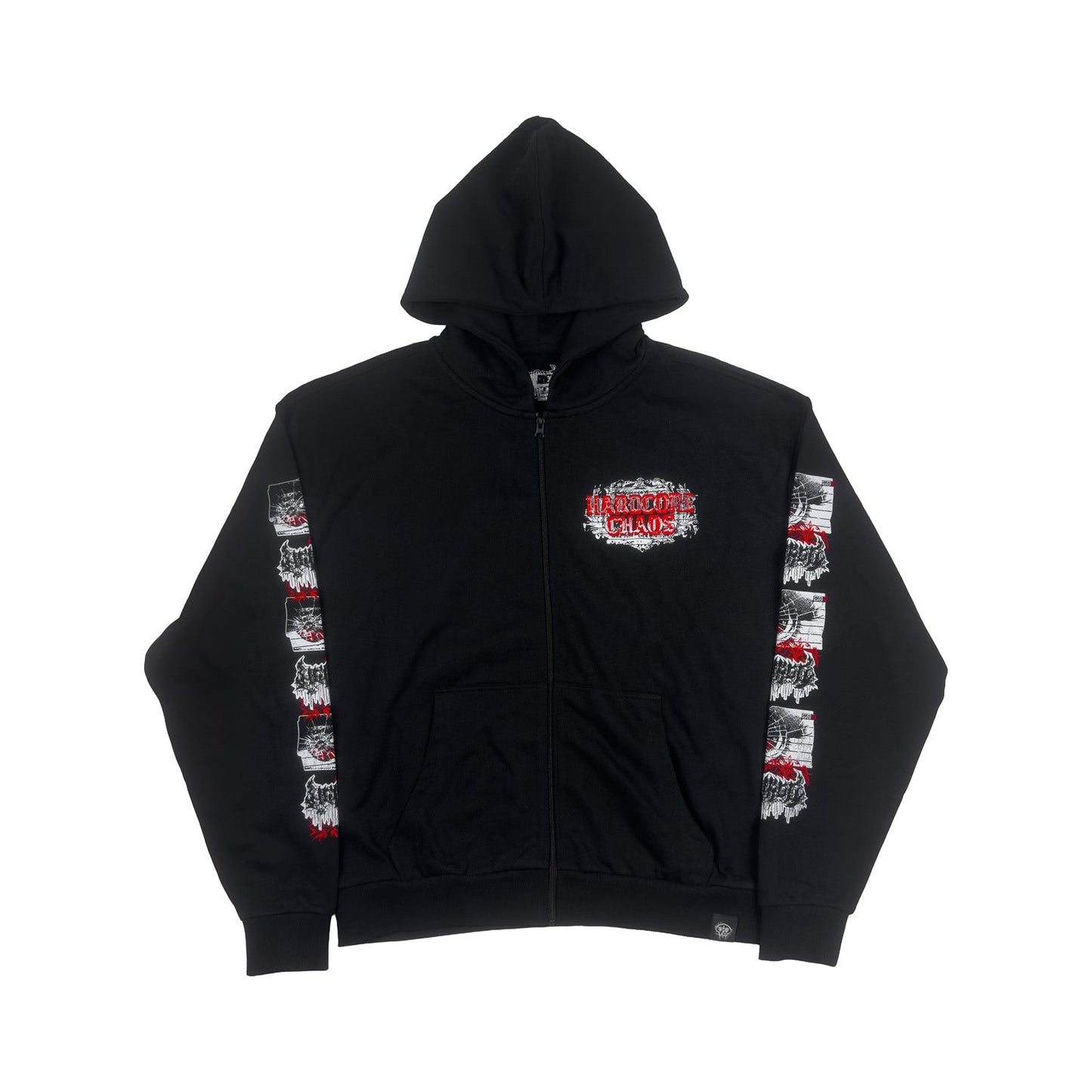 HARDCORE CHAOS - ZIP HOODIE