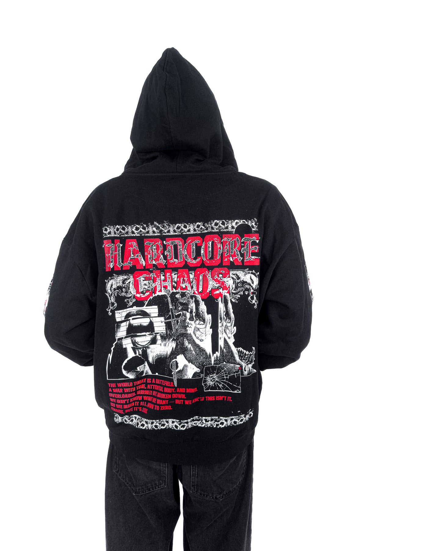 HARDCORE CHAOS - ZIP HOODIE